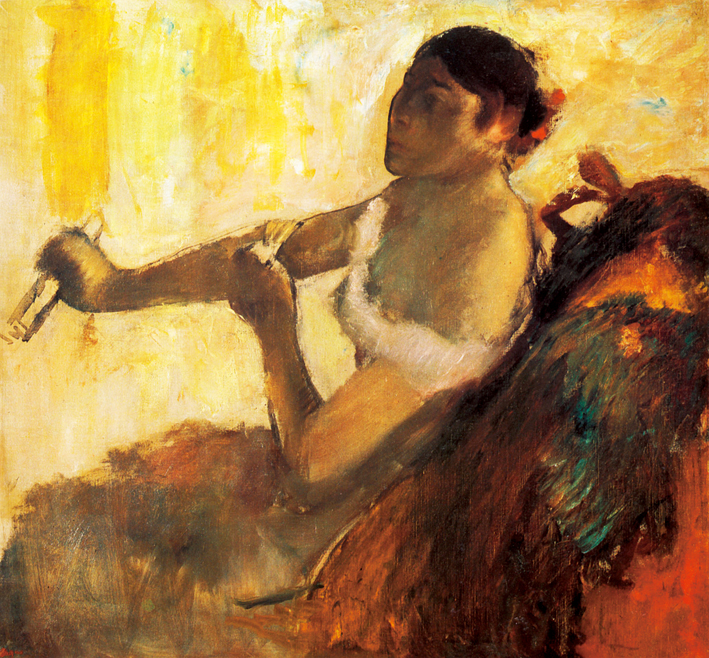  埃德加·德加 Edgar Degas—— 女子肖像 (7)